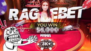 THIS RAGE BET SAVED ME… (Roobet Blackjack)