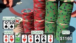 $200 TO $2200 IN 2 HOURS // Texas Holdem Poker Vlog 11