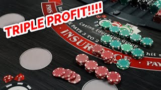 TRIPLE PROFIT BLACKJACK!?! – “Responsible Degen” Blackjack System Review