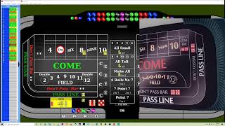 Quackshooter Live Craps Practice Testing Low bankroll strategy