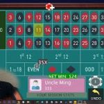 $12 Straight Bet Strategy | Uncle Ming | European Roulette | Roulette Strategy Playlist