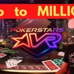 Tips to get to a million at Pokerstars VR without playing Poker and play only slots and Blackjack