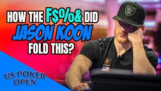 Jason Koon Plays Poker on a Different Level!