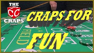 Don’t Pass and Martingale Field Craps Strategy for Fun with a Crazy No Field Roll