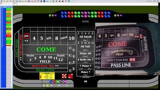 Quackshooter Live Craps Strategy Test Day 4