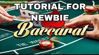 PNXBET Baccarat for newbie tutorial (Tagalog)