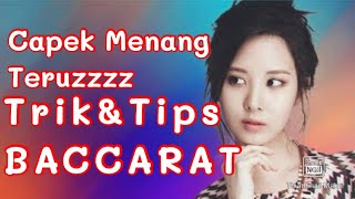 Menang Terus Bermain Baccarat Modal 8 Nyawa | Target Win & Target Loss