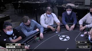 TCH Live – 3/8/2021 – $5/$10 No Limit Hold ‘Em Cash Game