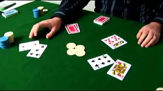Learn to Play a  Full Hand of Guts Poker