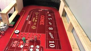 Reverse press craps strategy