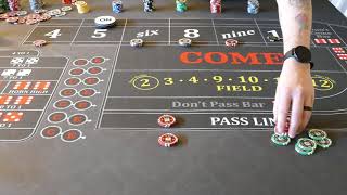 Good craps strategy?  The take a little bet a little.