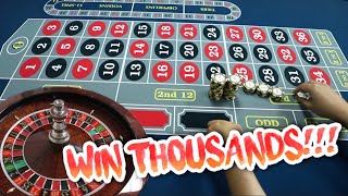 WIN $2,100 in THREE SPINS!! “Chamba In & Out” Roulette System