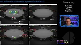 NL100 Zoom Poker from Twitch Live Stream