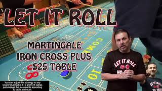 $25 TABLE STRATEGY to try to win at craps- IRON CROSS PLUS – Can be scaled to $5, $10 or $15 table.