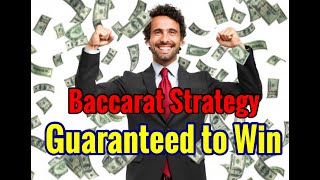 Baccarat Strategy to Win #26