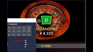 ROULETTE  ANALYSİS SOFTWARE