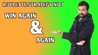 Roulette strategy to win no 7||90% win rate on roulette||Roulette channel