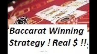 Baccarat Winning Strategy ” LIVE PLAY ” By Gambling Chi 4/11/21