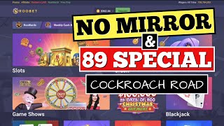Online Baccarat Session! Playing the NO MIRROR/89 SPECIAL Combo Strategy Using the Cockroach Road!!