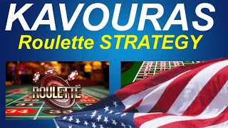 KAVOURAS ROULETTE STRATEGY MODIFIED FOR AMERICAN ROULETTE WHEEL