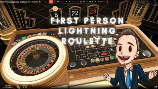 Playing First Person Lightning Roulette