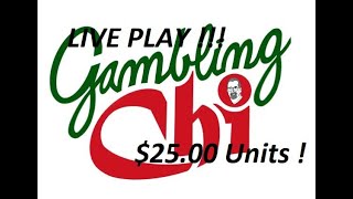 Baccarat Winning Strategy “LIVE PLAY ” $25.00 Base By Gambling Chi 4/22/2021