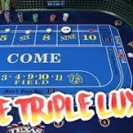 BIG RISK BIG WIN Craps Strategy – Live Craps Triple Lux Pressing #1