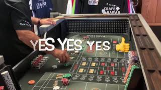 Craps Hawaii — Having a Talk With Them Black Dice….Having Fun