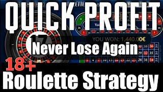 Follow this Roulette Strategy 🔥you will Never Lose you money again in Roulette