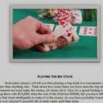 No Limit Hold ’em Tournament Strategy Poker Course