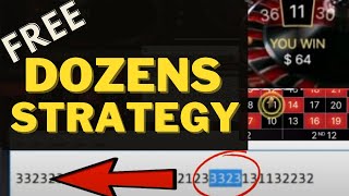 Roulette Strategy For Dozen & Columns Permutations | Secret Strategy to Win Roulette every Spin