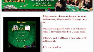 Baccarat Rules – How To Play and Win At Baccarat