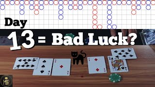 Day 13 | Real Cards Baccarat | Bad luck number 13? Or lucky?