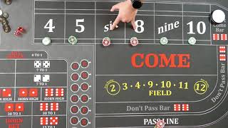 Good craps strategy?  Viewer submitted strategy, this is a strong one!