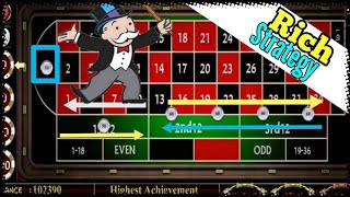Rich Winning Strategy to Roulette | Most Win And Make Most Profit By This Roulette Trick.
