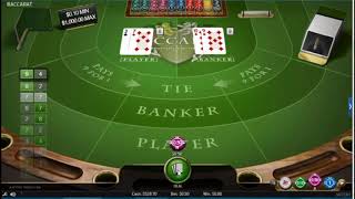 BACCARAT STRATEGIES WITH LIVE ONLINE CASINO GAME  RNG 💰💰💰