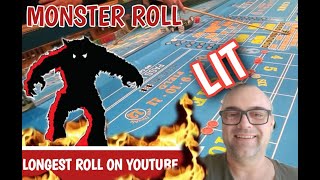 LONGEST LIVE TABLE CRAPS ROLL ON YOUTUBE To date – Live Craps at Century Casino
