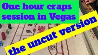 LIVE Craps Table Game in Vegas : UNCUT Version