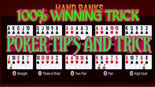 Poker Tips And Tricks. Poker Live stream. Poker Live Game Play.