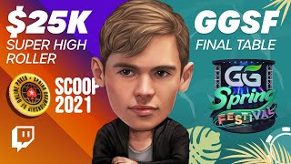 $25,500 Super High Roller &  GGSF Final Table! – Fedor Holz Twitch Highlights