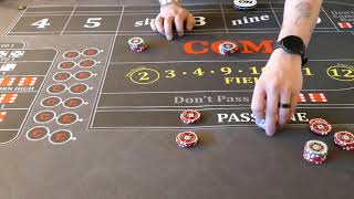 Good craps strategy?  Match the line.