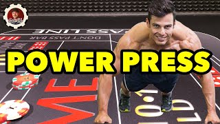 How do you Power Press in Craps?