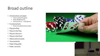 Johns Hopkins Poker Course – Lecture 1 (Reupload)
