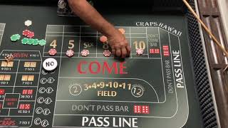 Craps Hawaii — Making Money with $160