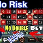 100% No Double Betting Strategy to Roulette From Roulette Pro
