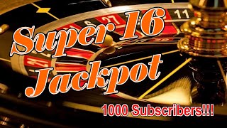 SUPER 16 JACKPOT SYSTEM | 1000+ SUBSCRIBERS – Roulette Strategy Review