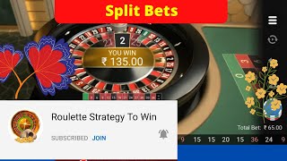 12 Split Bets Never Let You Down | Best Roulette Strategy