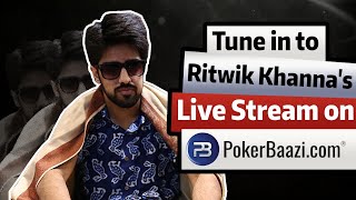 Streaming PLO 5( Cash + Tourney) | Ritwik Khanna