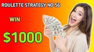 Roulette winning strategy ep no 56||best roulette strategy|casino|european roulette