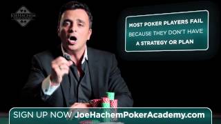 Joe Hachem Poker Academy – Become A Better Poker Player with World Champion Joe Hachem Poker Academy